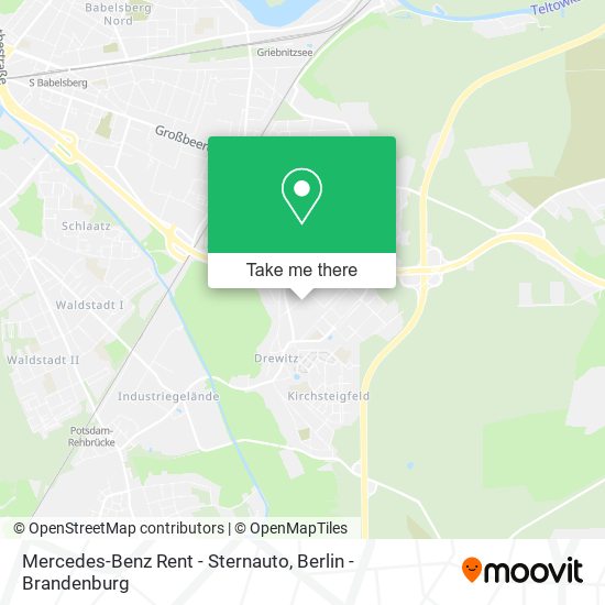 Mercedes-Benz Rent - Sternauto map