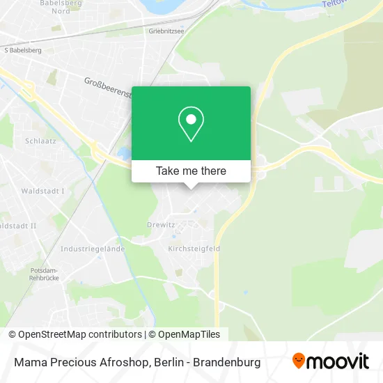 Mama Precious Afroshop map