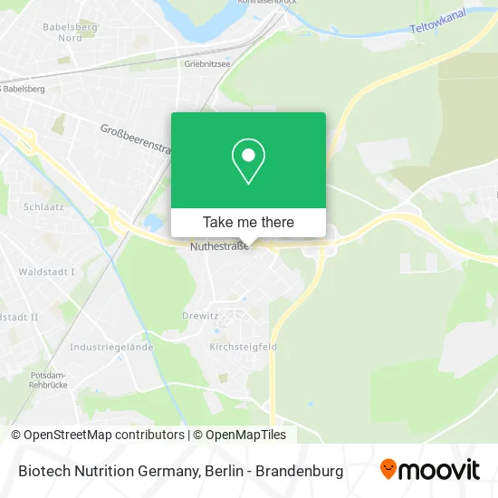 Карта Biotech Nutrition Germany