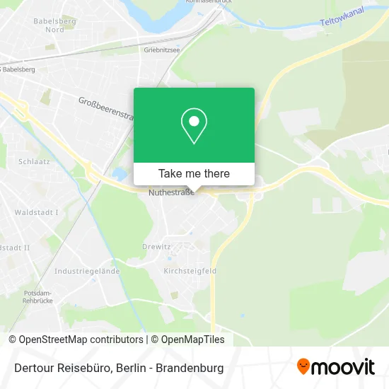 Dertour Reisebüro map