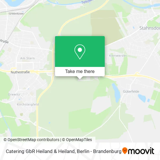 Карта Catering GbR Heiland & Heiland