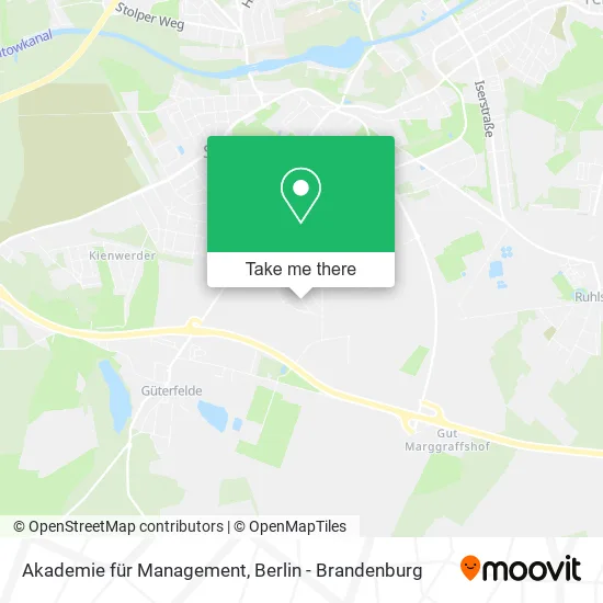 Карта Akademie für Management