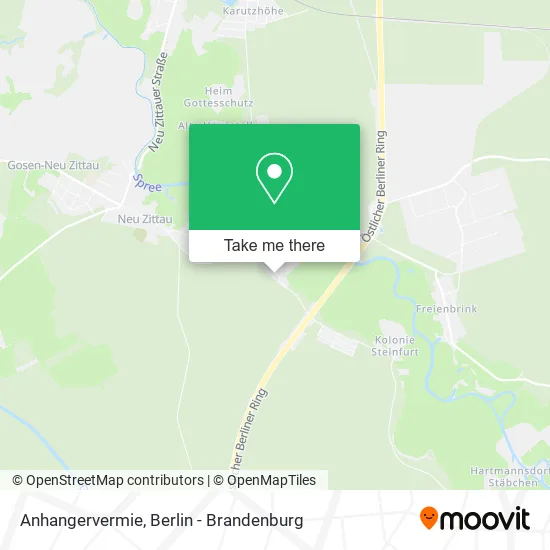 Карта Anhangervermie