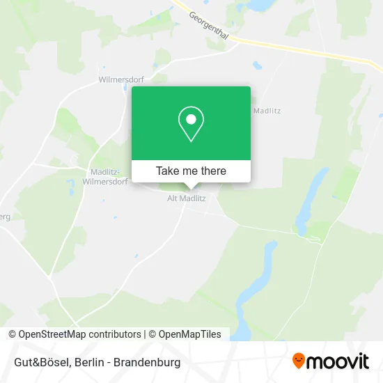 Карта Gut&Bösel