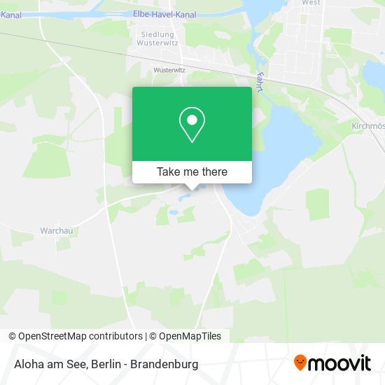 Aloha am See map