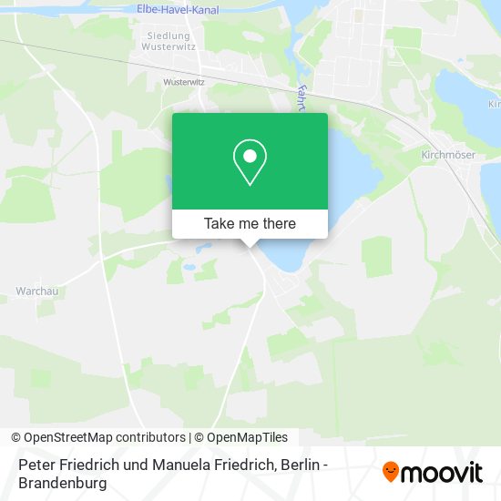 Peter Friedrich und Manuela Friedrich map