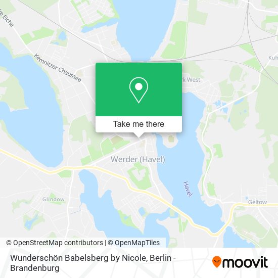 Wunderschön Babelsberg by Nicole map
