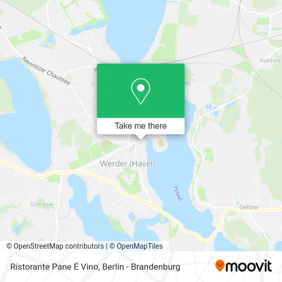 Ristorante Pane É Vino map