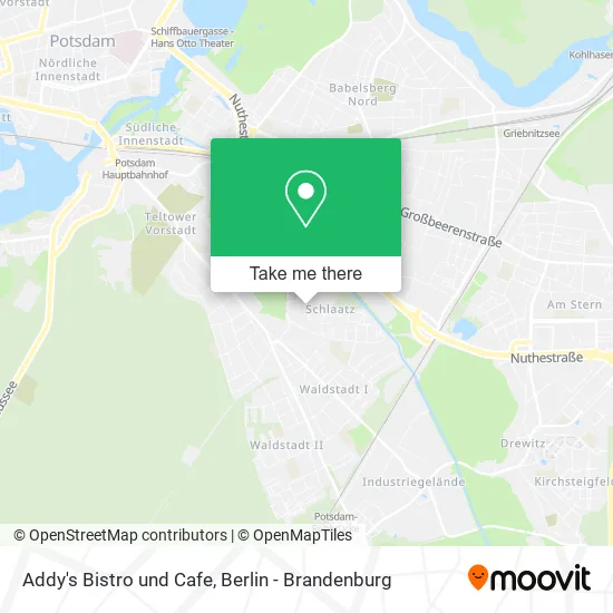 Карта Addy's Bistro und Cafe