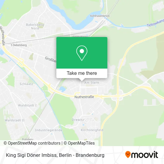 Карта King Sigi Döner Imbiss