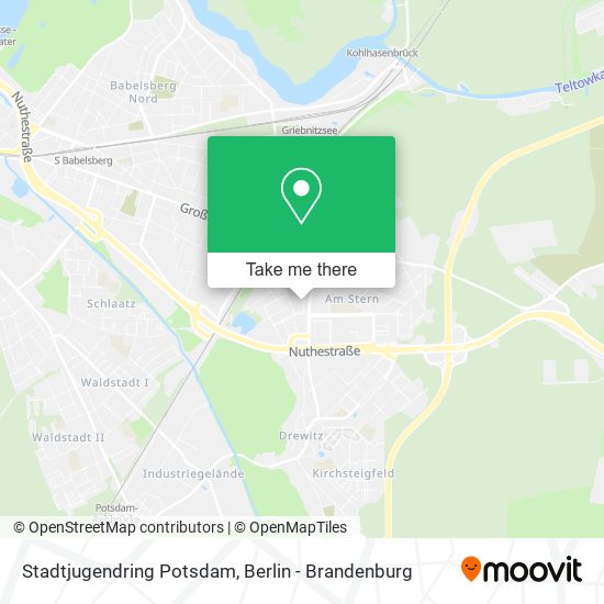 Stadtjugendring Potsdam map