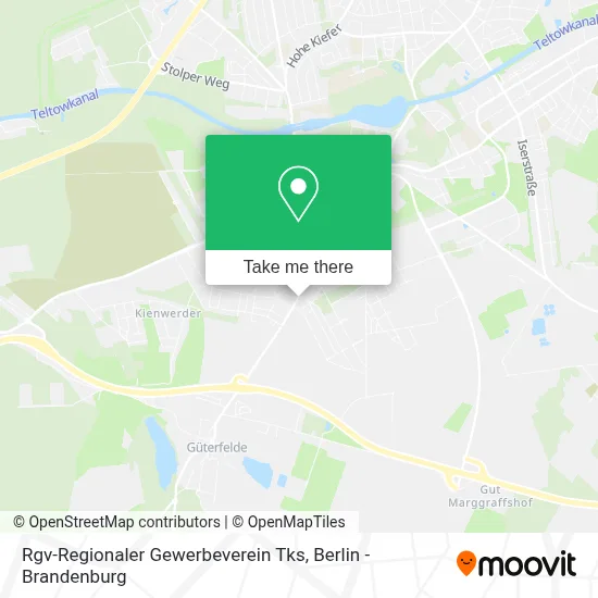 Rgv-Regionaler Gewerbeverein Tks map