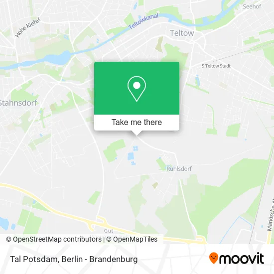Карта Tal Potsdam