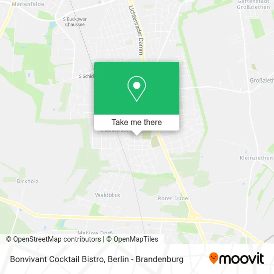 Bonvivant Cocktail Bistro map