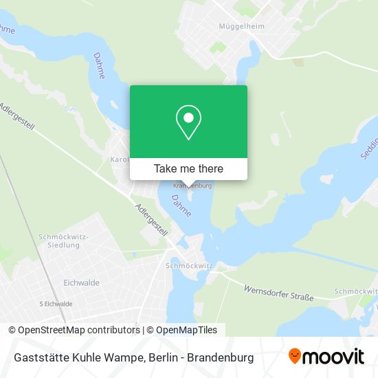 Gaststätte Kuhle Wampe map