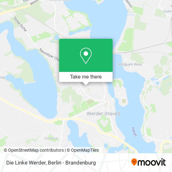 Die Linke Werder map