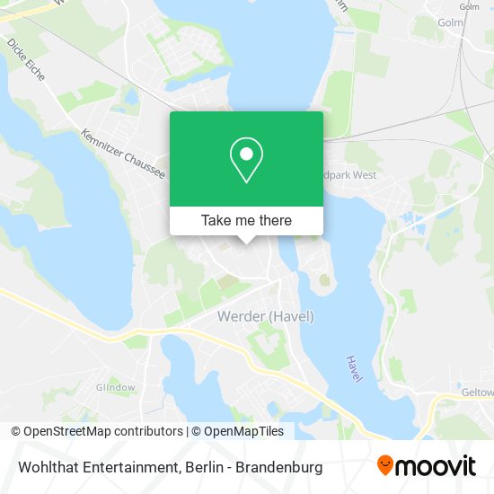 Wohlthat Entertainment map