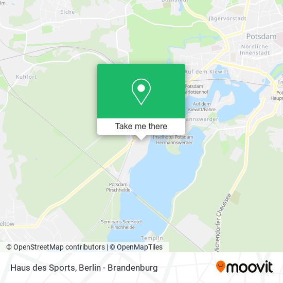 Haus des Sports map