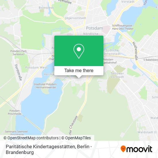 Paritätische Kindertagesstätten map