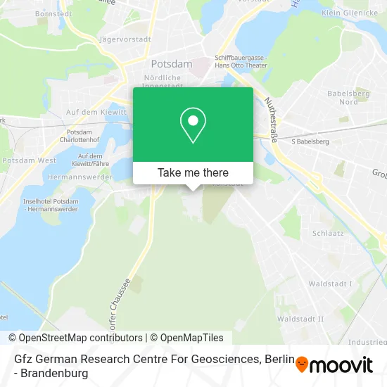 Gfz German Research Centre For Geosciences map