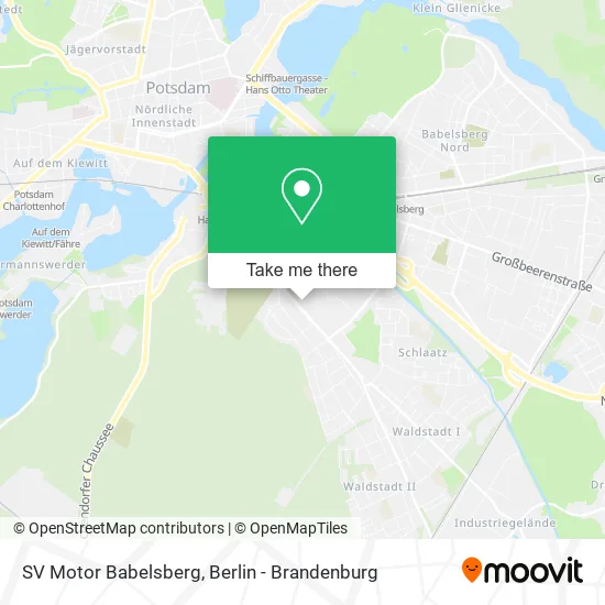 Карта SV Motor Babelsberg