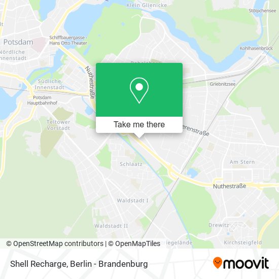 Shell Recharge map