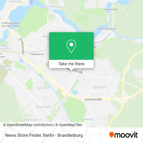 Карта News Store Finder