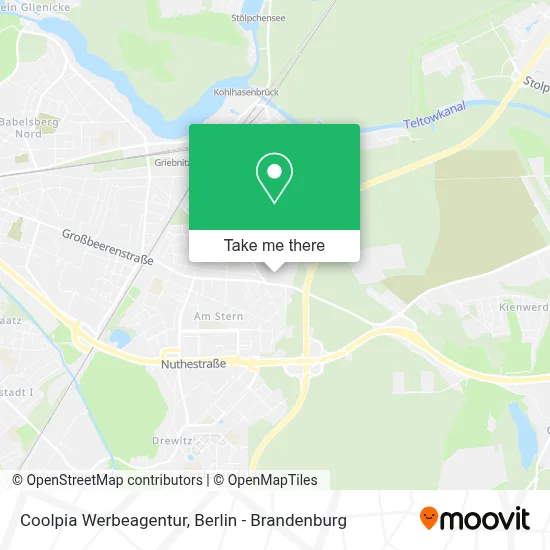 Coolpia Werbeagentur map