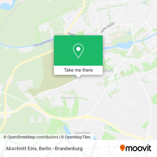 Abschnitt Eins map