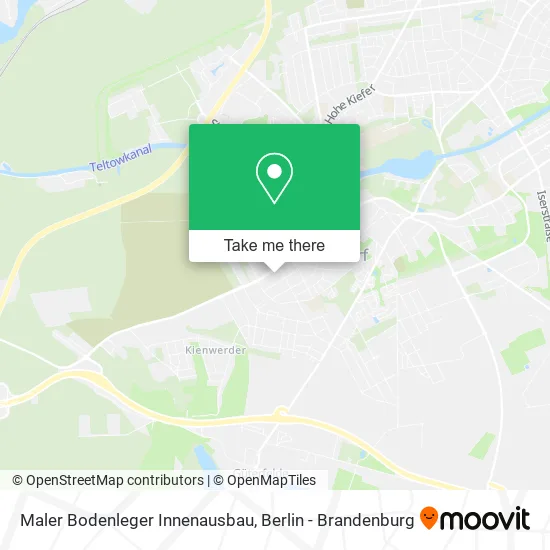 Карта Maler Bodenleger Innenausbau