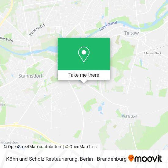 Карта Köhn und Scholz Restaurierung