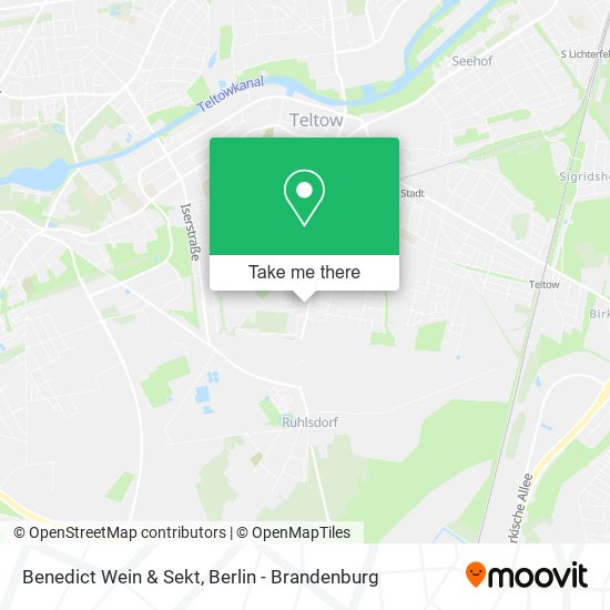 Benedict Wein & Sekt map