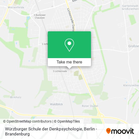 Würzburger Schule der Denkpsychologie map