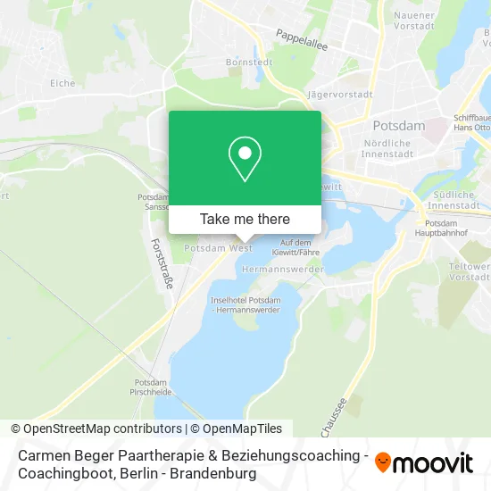 Карта Carmen Beger Paartherapie & Beziehungscoaching - Coachingboot