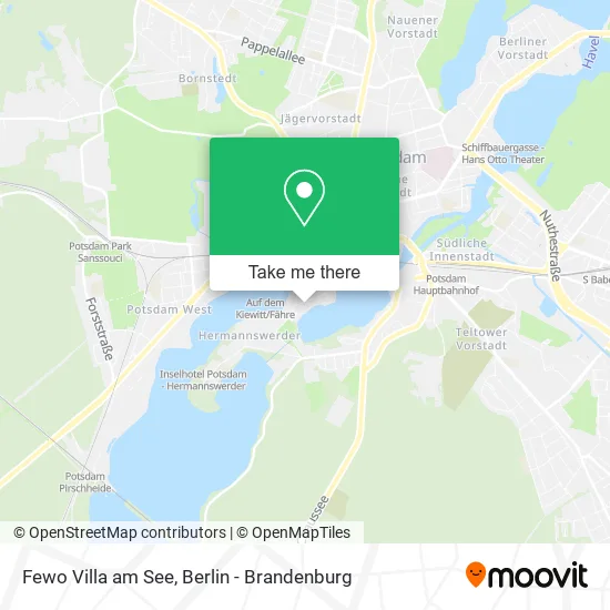 Карта Fewo Villa am See