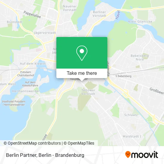 Berlin Partner map