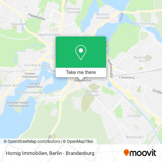Hornig Immobilien map