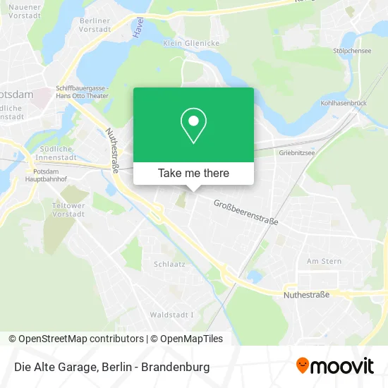 Карта Die Alte Garage