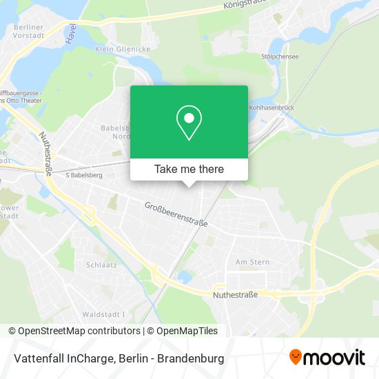 Vattenfall InCharge map