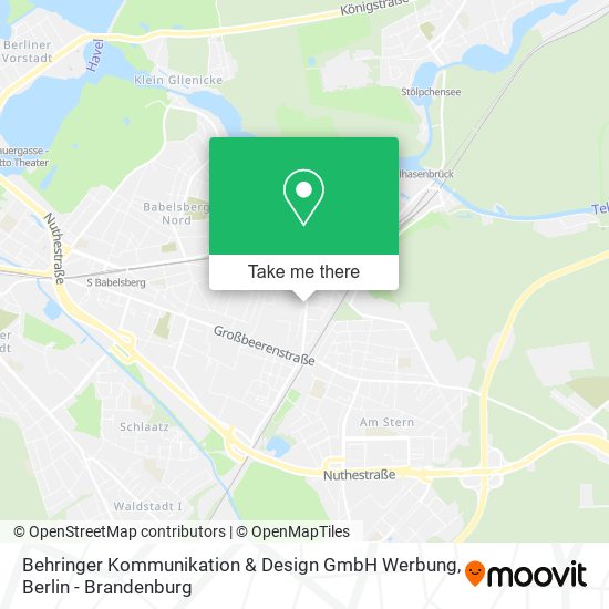 Behringer Kommunikation & Design GmbH Werbung map