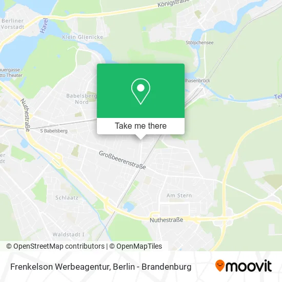 Frenkelson Werbeagentur map