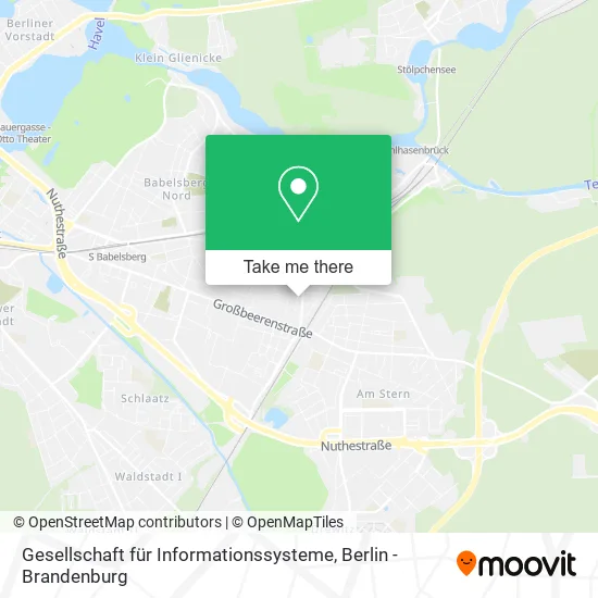 Карта Gesellschaft für Informationssysteme