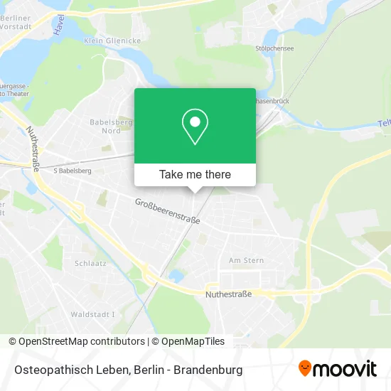 Карта Osteopathisch Leben