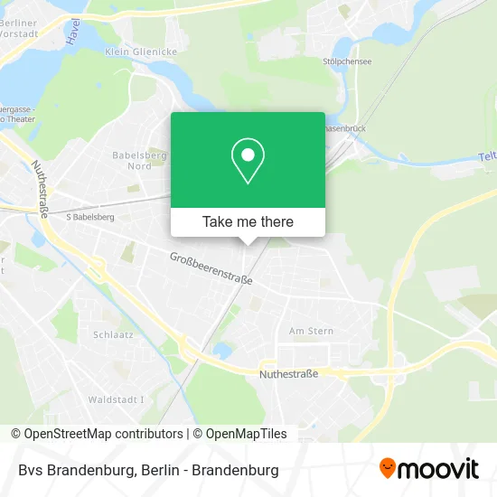Bvs Brandenburg map