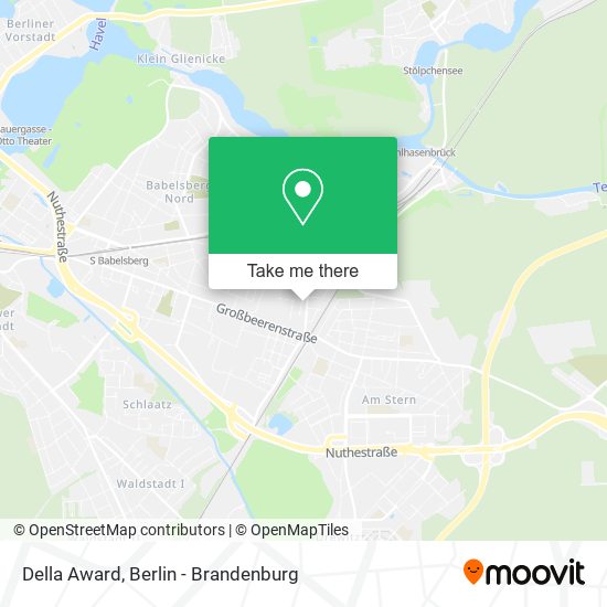 Della Award map