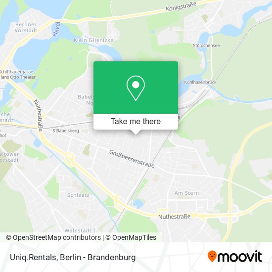 Uniq.Rentals map