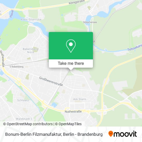 Bonum-Berlin Filzmanufaktur map
