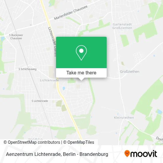 Aenzentrum Lichtenrade map