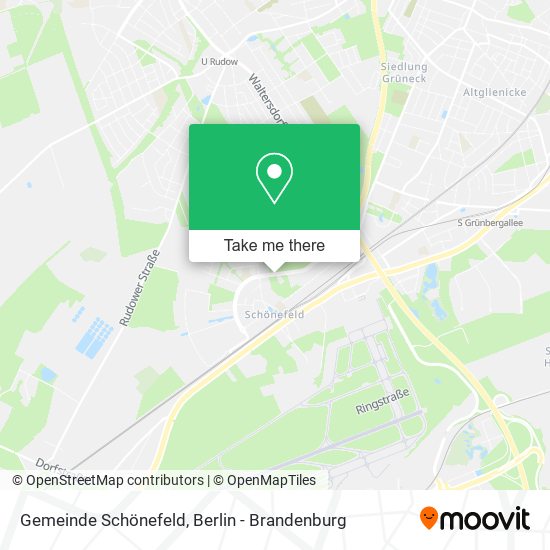 Gemeinde Schönefeld map