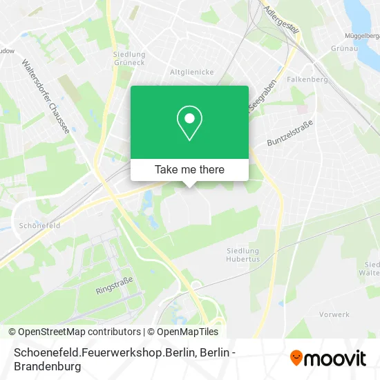 Schoenefeld.Feuerwerkshop.Berlin map